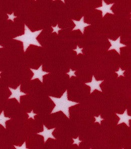 Red with white stars