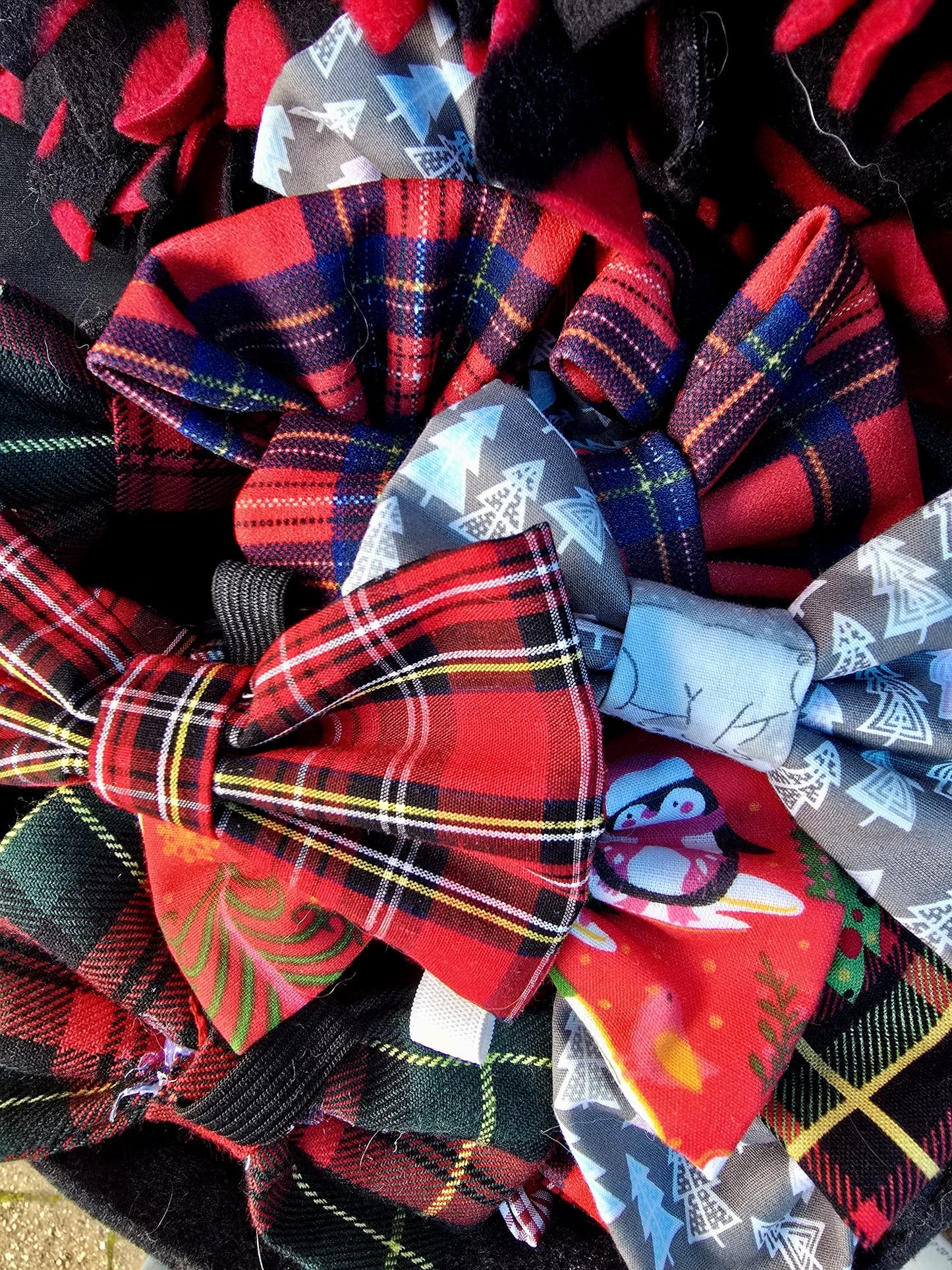 Christmas Bow Tie - Snuffle Monsters