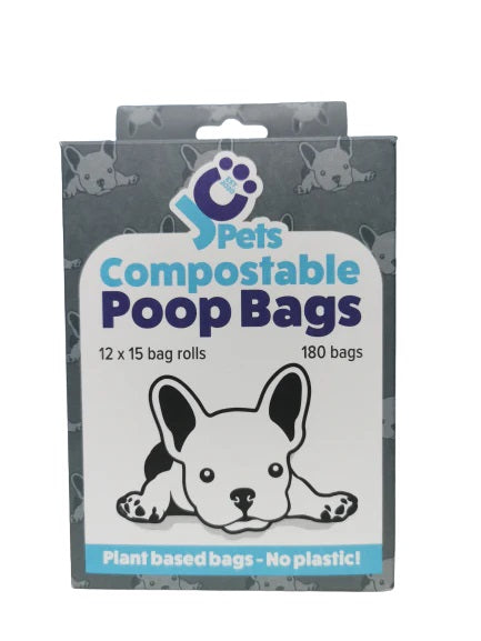 JC Pets Compostable poo bags - Snuffle Monsters