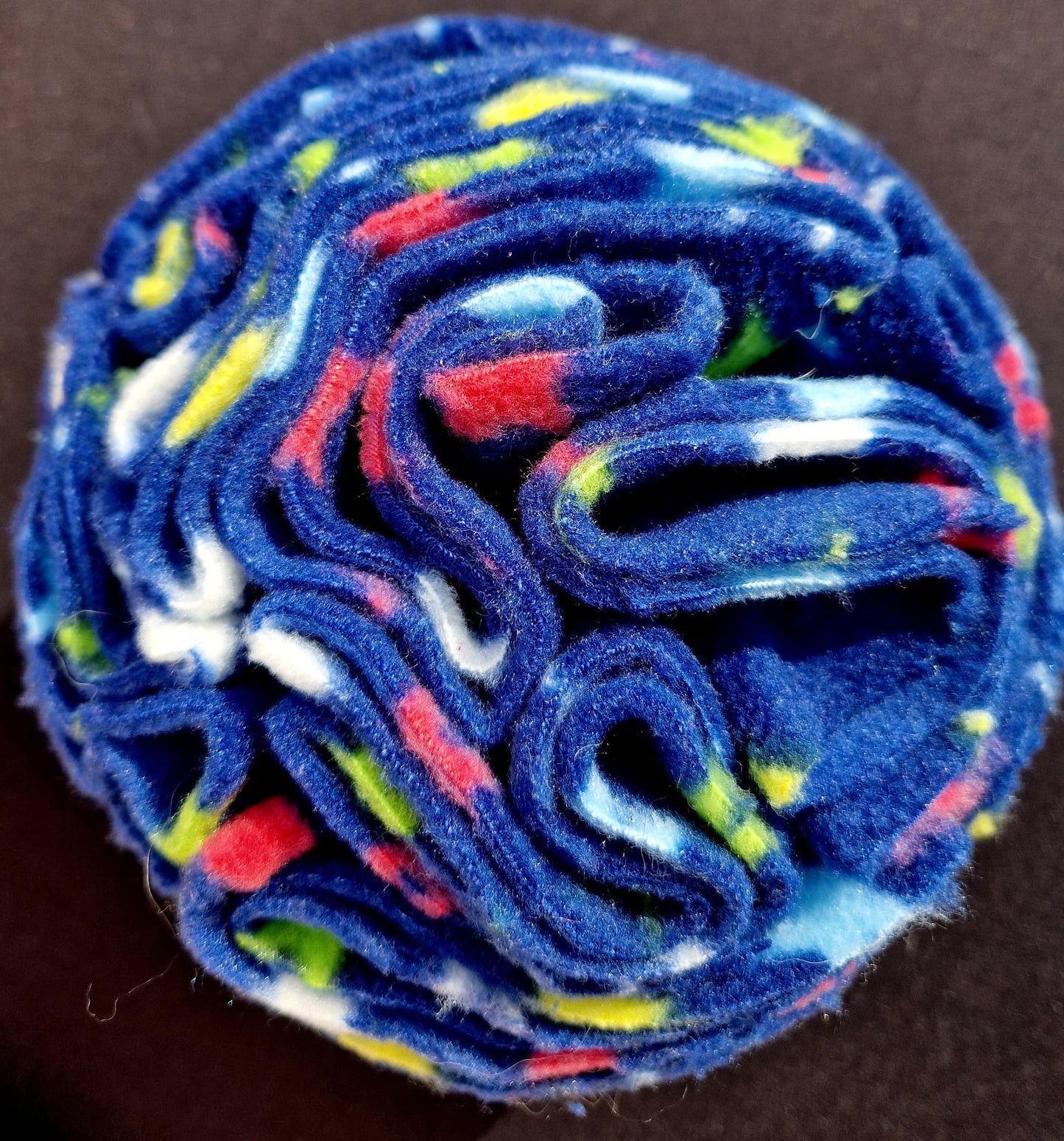 Blue with multi stars snuffle ball