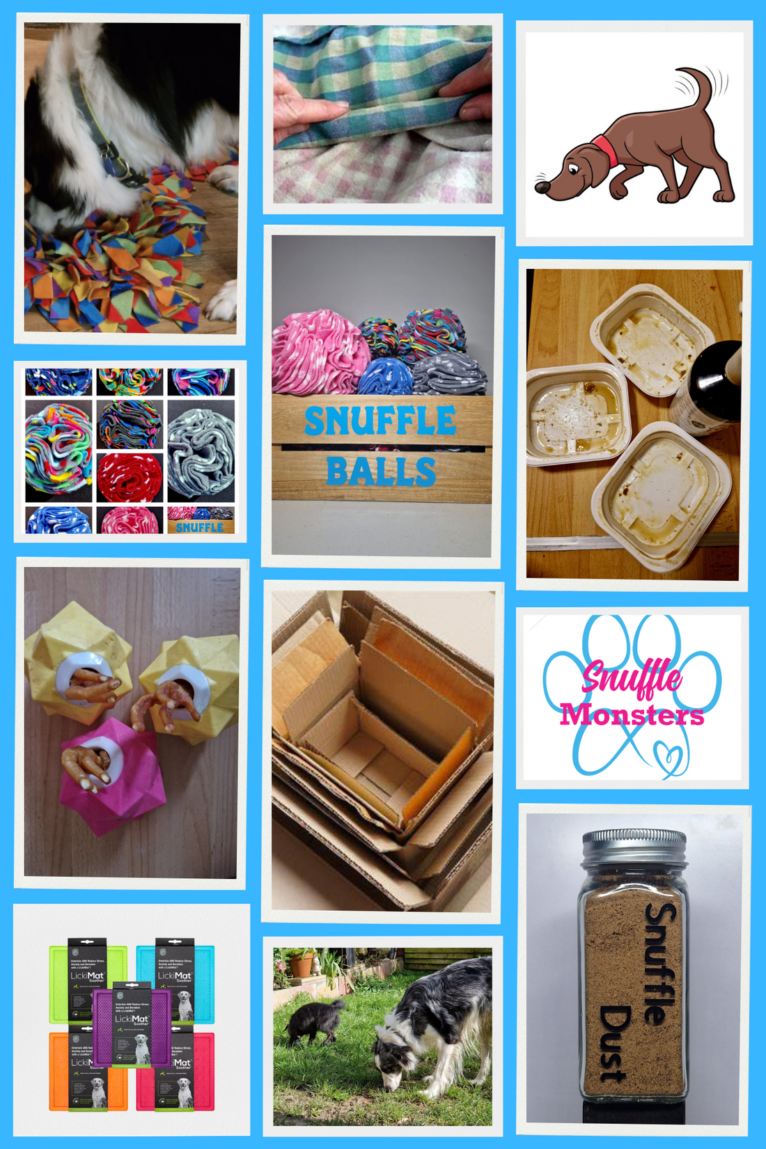 collage of enrichment ideas
