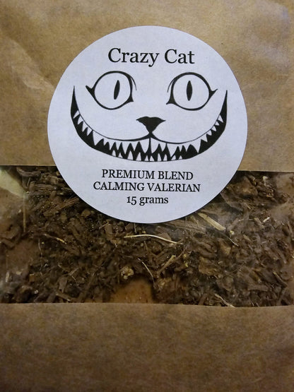 Crazy Cat Premium Blend Calming Valerian - Snuffle Monsters