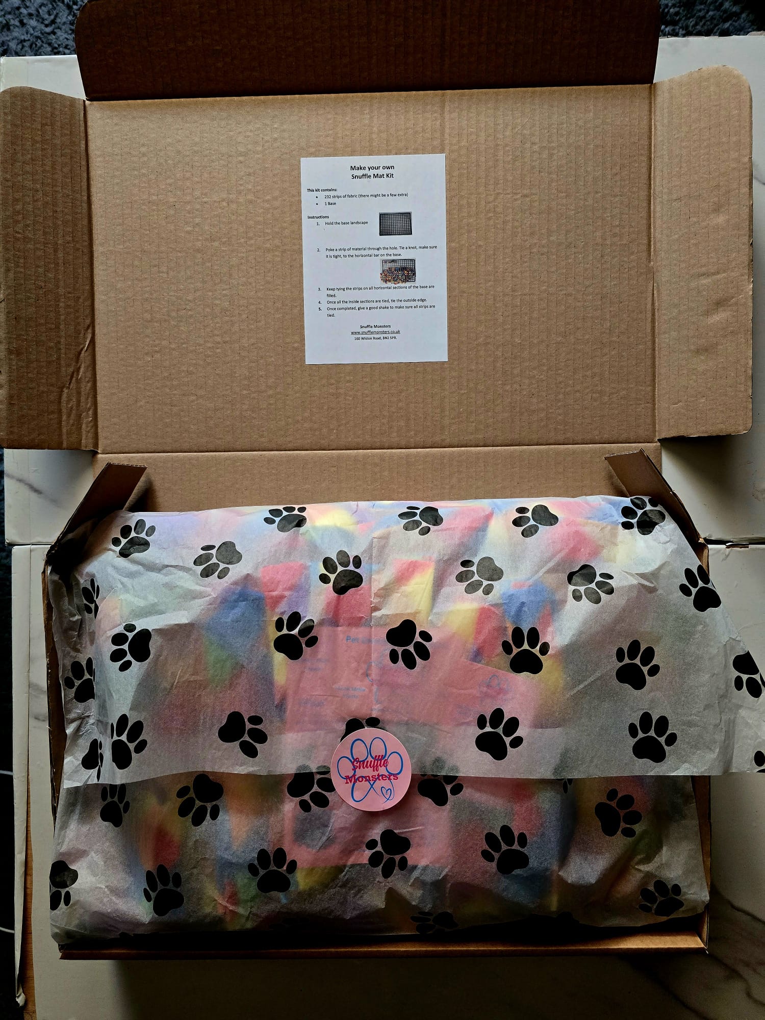 Make your own Snuffle Mat Kit - Snuffle Monsters