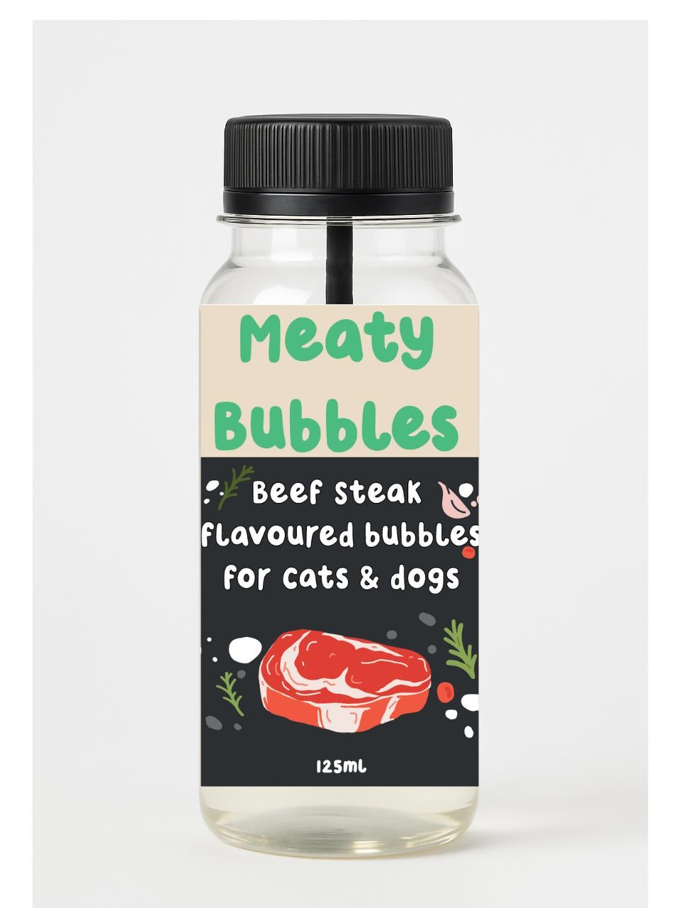 Meaty Bubbles 125ml - Snuffle Monsters