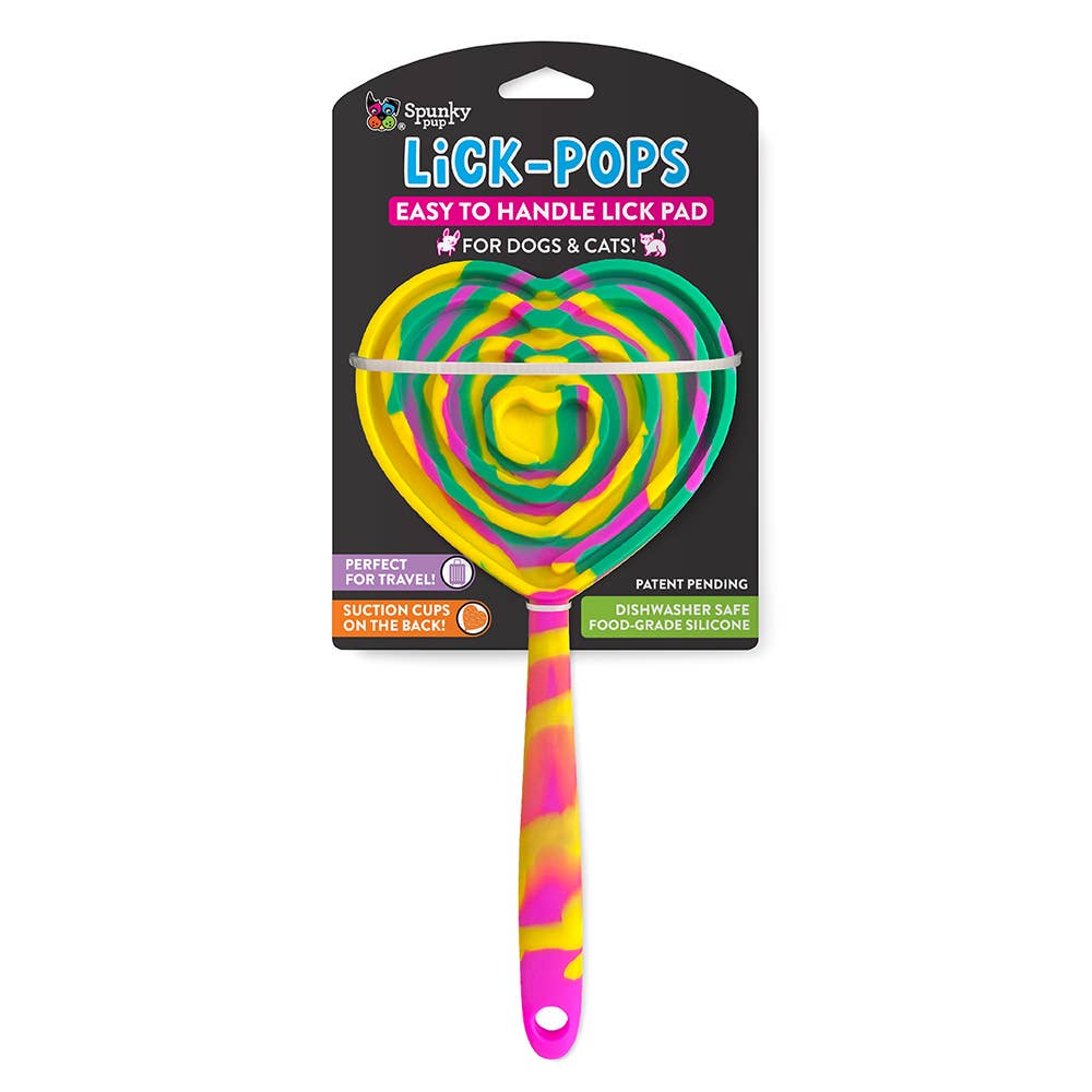 Lick-Pops: Portable Lick Pad