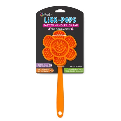 Lick-Pops: Portable Lick Pad